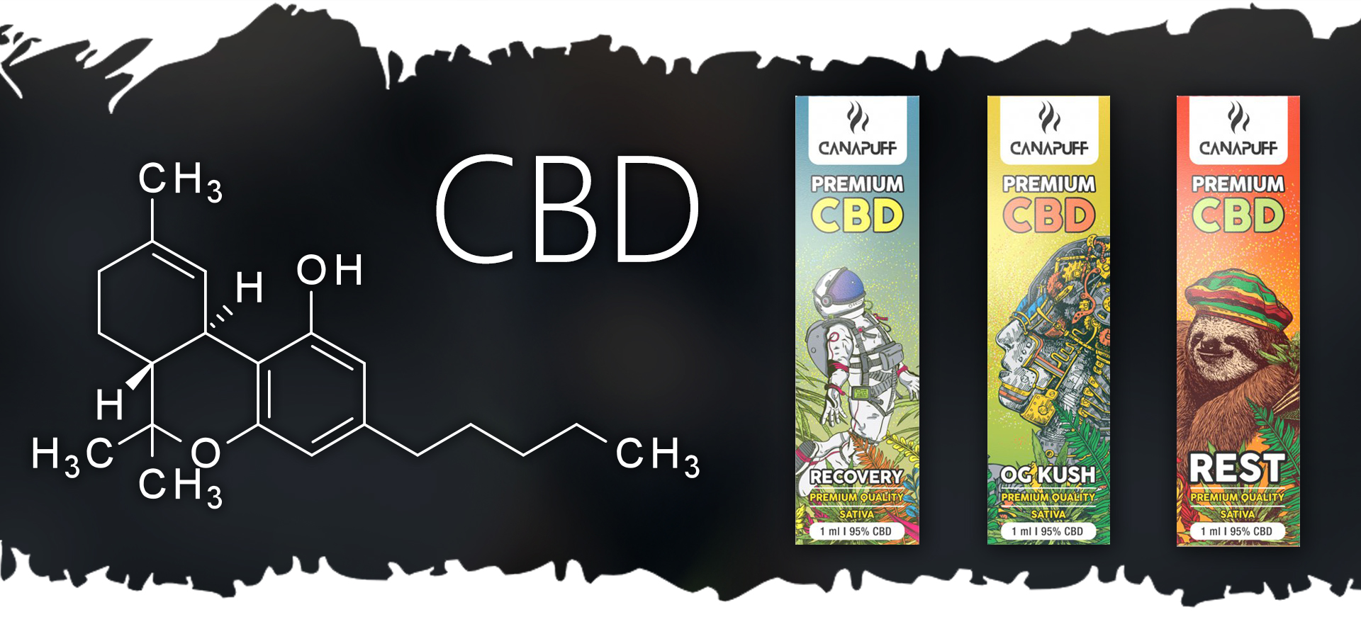 CBD - jednorazove cigarety